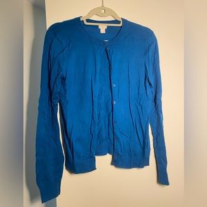 J. Crew 100% cotton cardigan